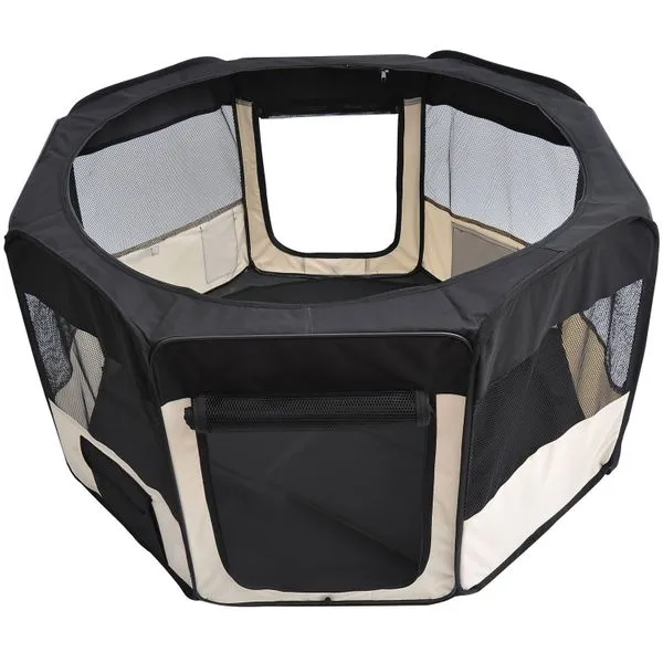 49.2-inch Soft Pet Playpen Folding Tent Kennel Puppy, Cat