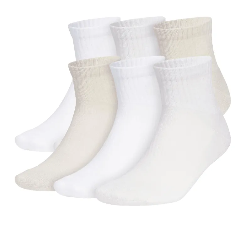 6 Pairs Athletic Style Compression Socks - Support and Comfort