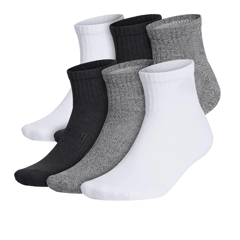 6 Pairs Athletic Style Compression Socks - Support and Comfort