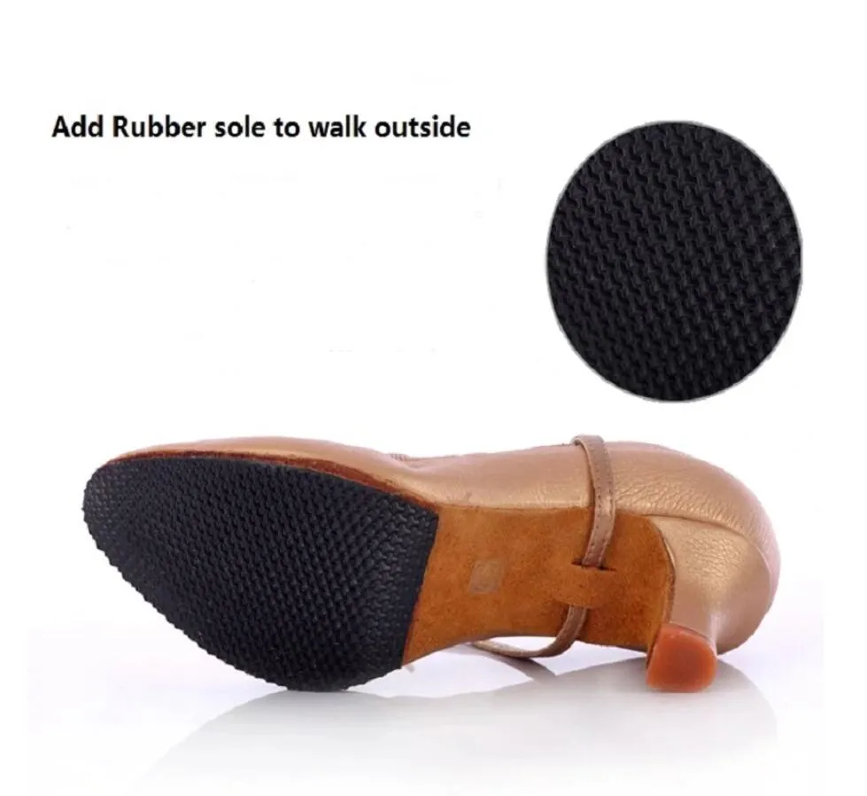 Add Half Rubber Sole to Dance Outside