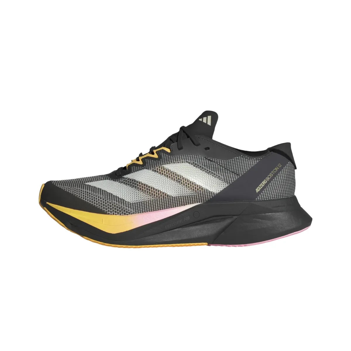 Adidas Adizero Boston 12 Black Orange AW24 Women's Shoes