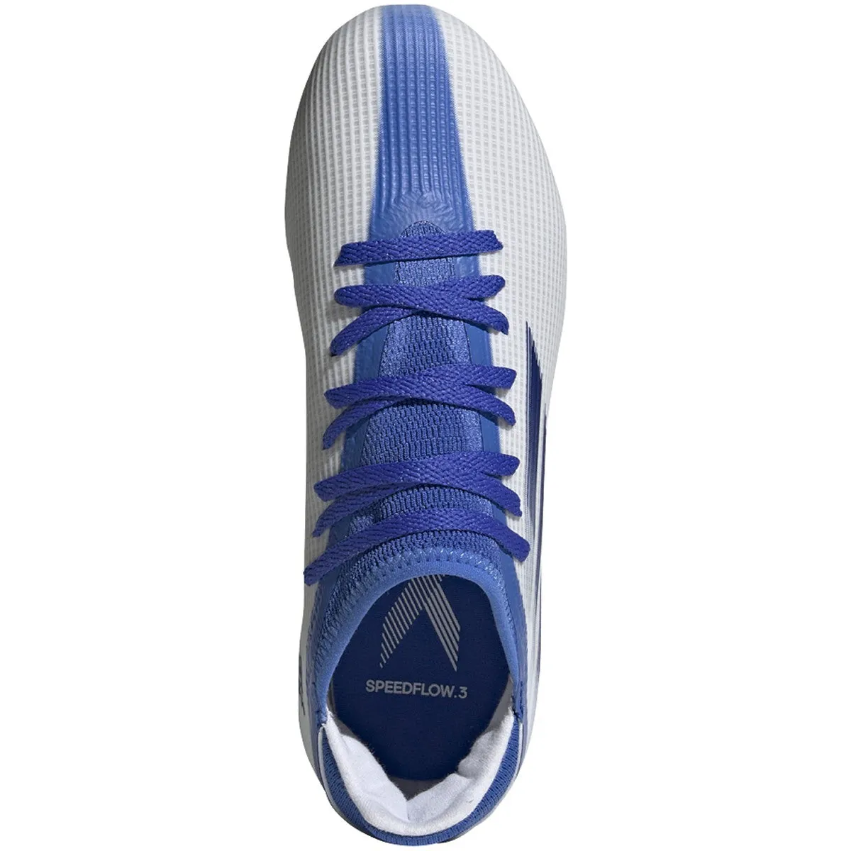 ADIDAS JR X SPEEDFLOW.3 FG-White/Blue