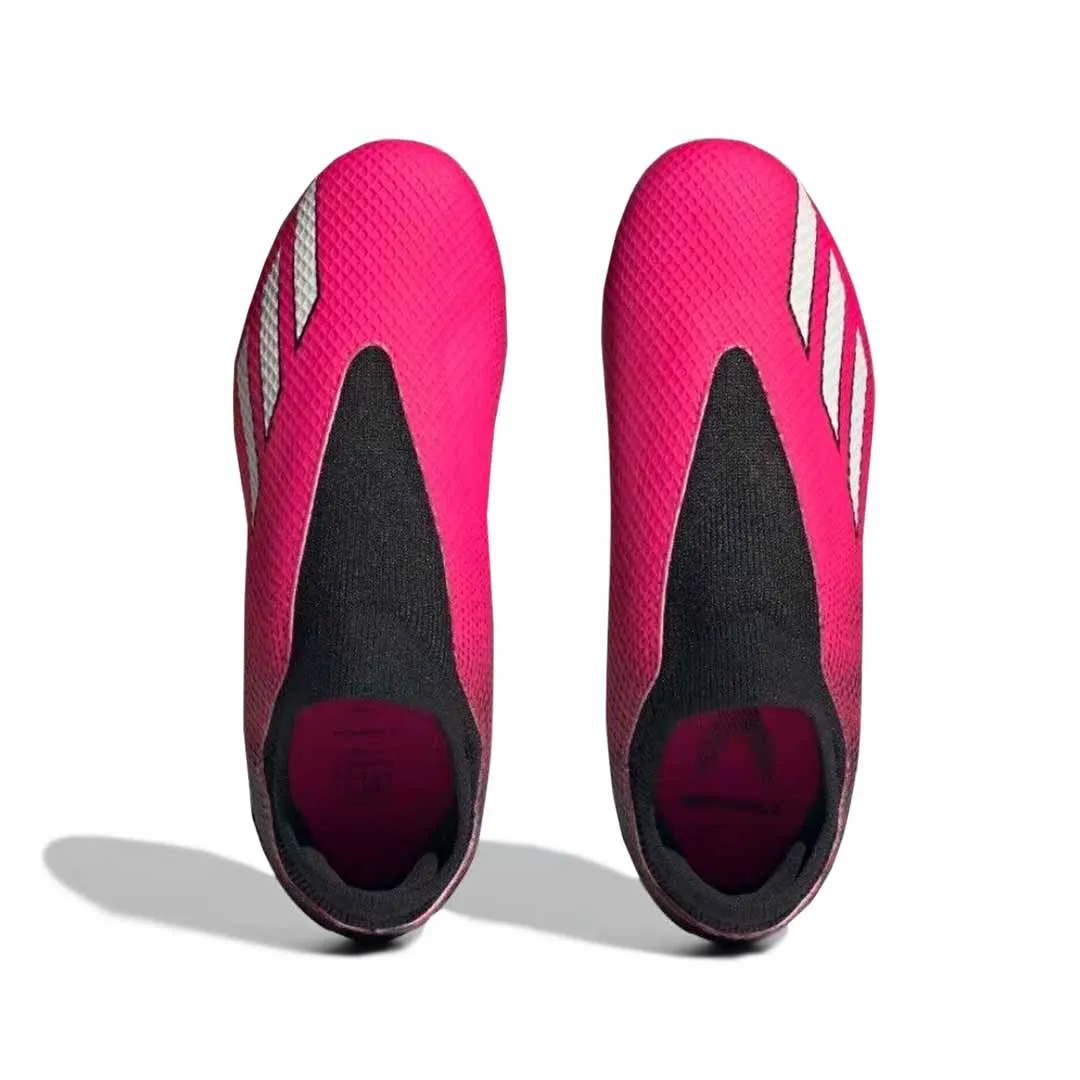 adidas - Kids' (Preschool & Junior) X Speedportal.3 Laceless Firm Ground Soccer Cleats (GZ5061)