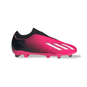 adidas - Kids' (Preschool & Junior) X Speedportal.3 Laceless Firm Ground Soccer Cleats (GZ5061)