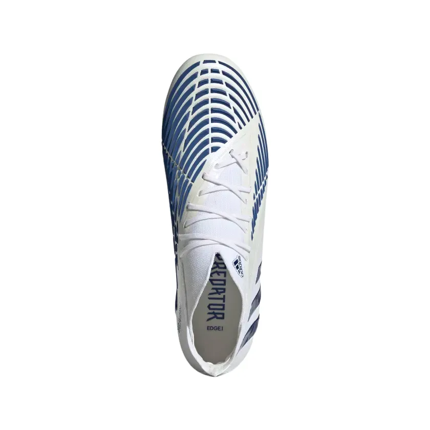 ADIDAS PREDATOR EDGE .1 FG-Cloud White / Hi-Res Blue / Cloud White