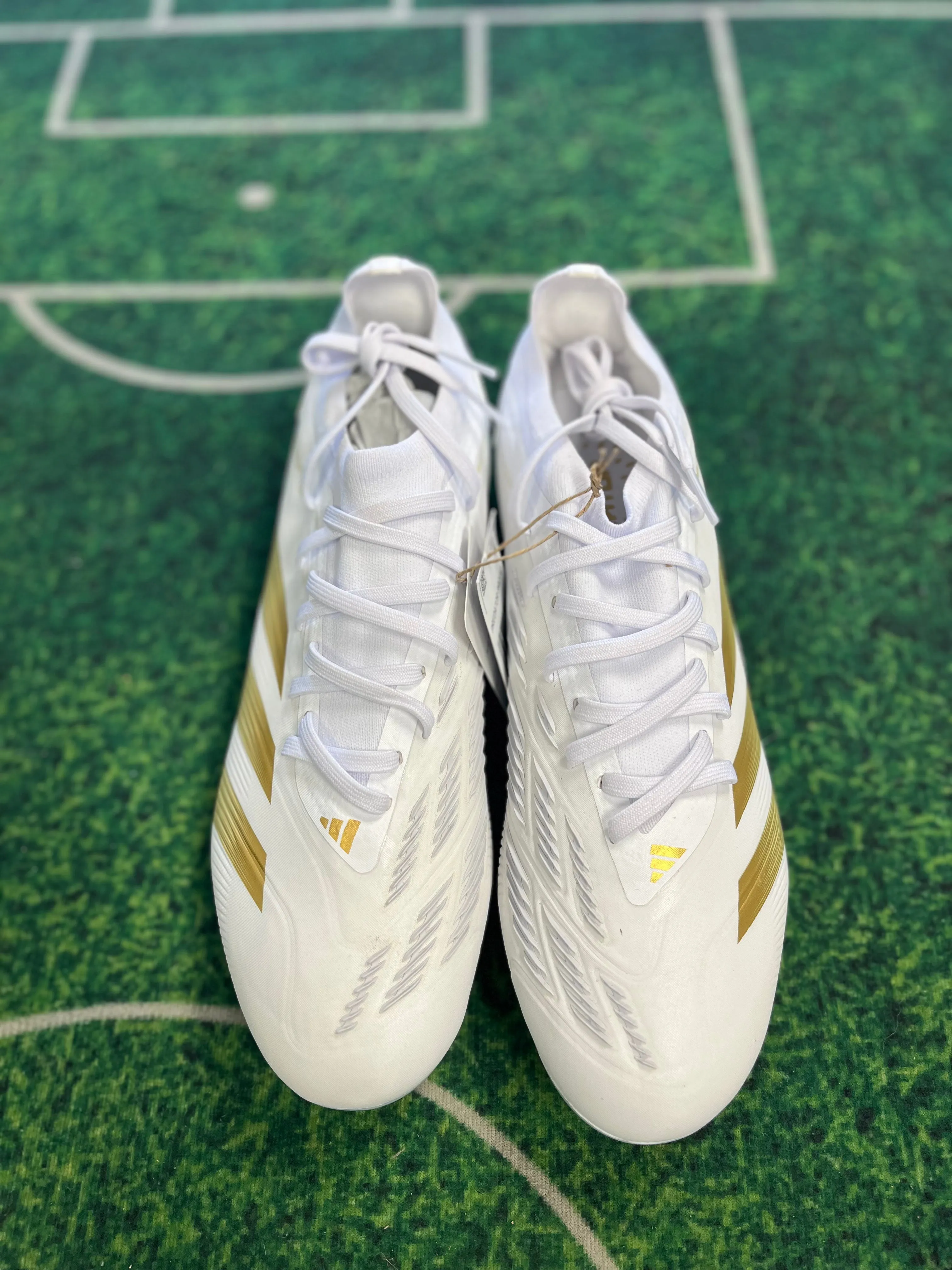 Adidas Predator Pro FG Gold Soccer cleats!