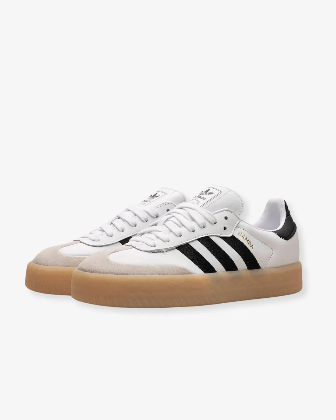 Adidas Sambae Shoes - White & Black Size 10