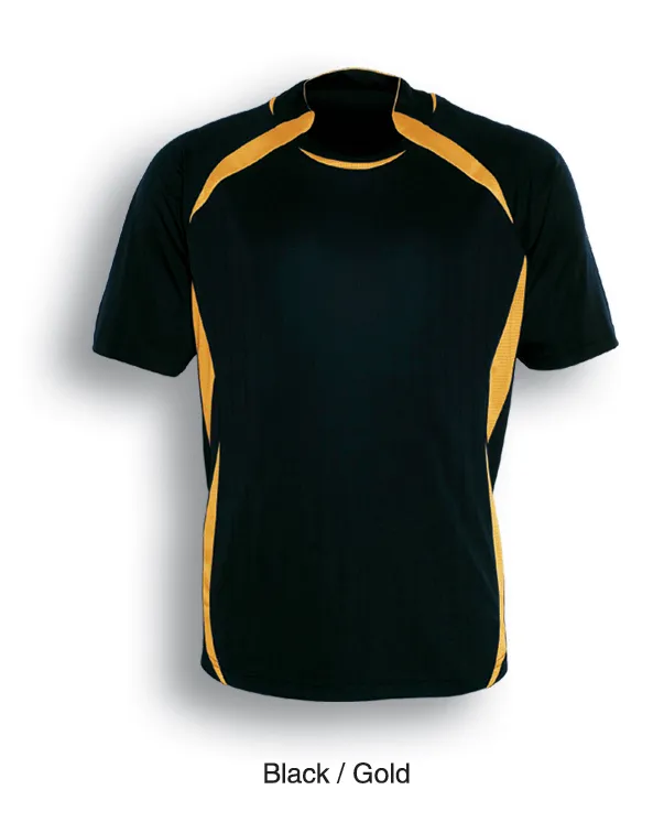 Adult Sports Soccer Jersey - Black/Gold