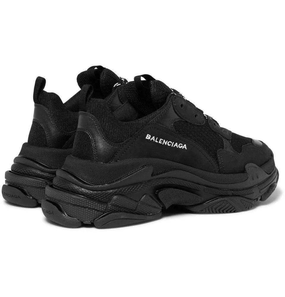 Balenciaga Triple S Sold Out Speed Runner Trainer Arena Triple Black