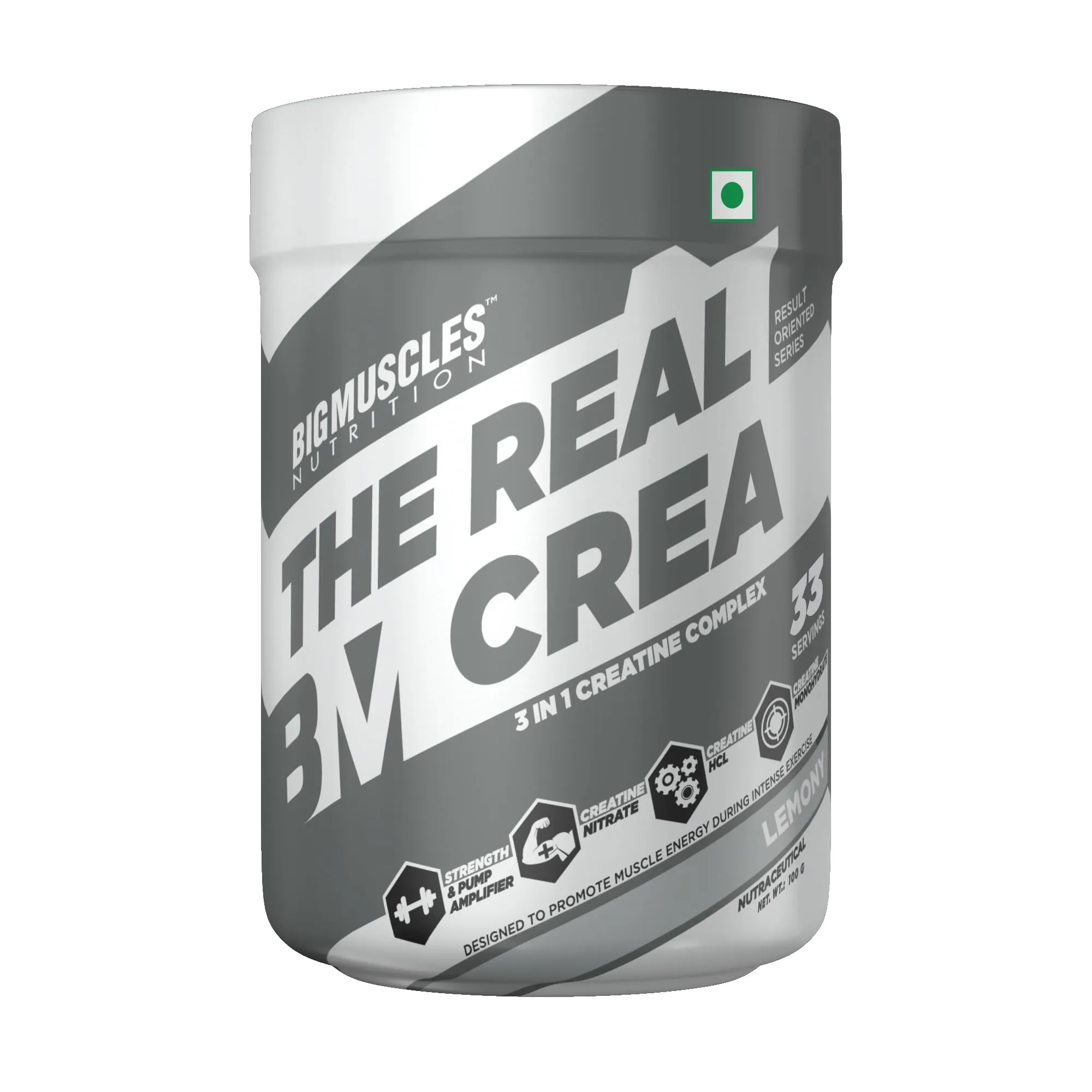 Bigmuscles Nutrition The Real Crea [100g, Lemony]