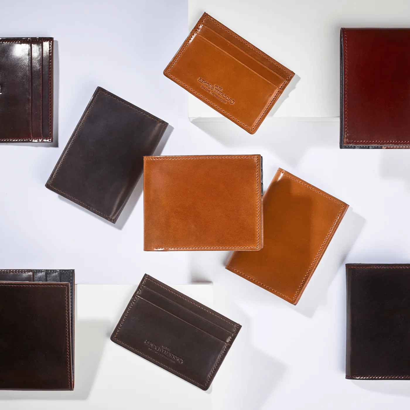 Billfold Wallet Burgundy Cordovan