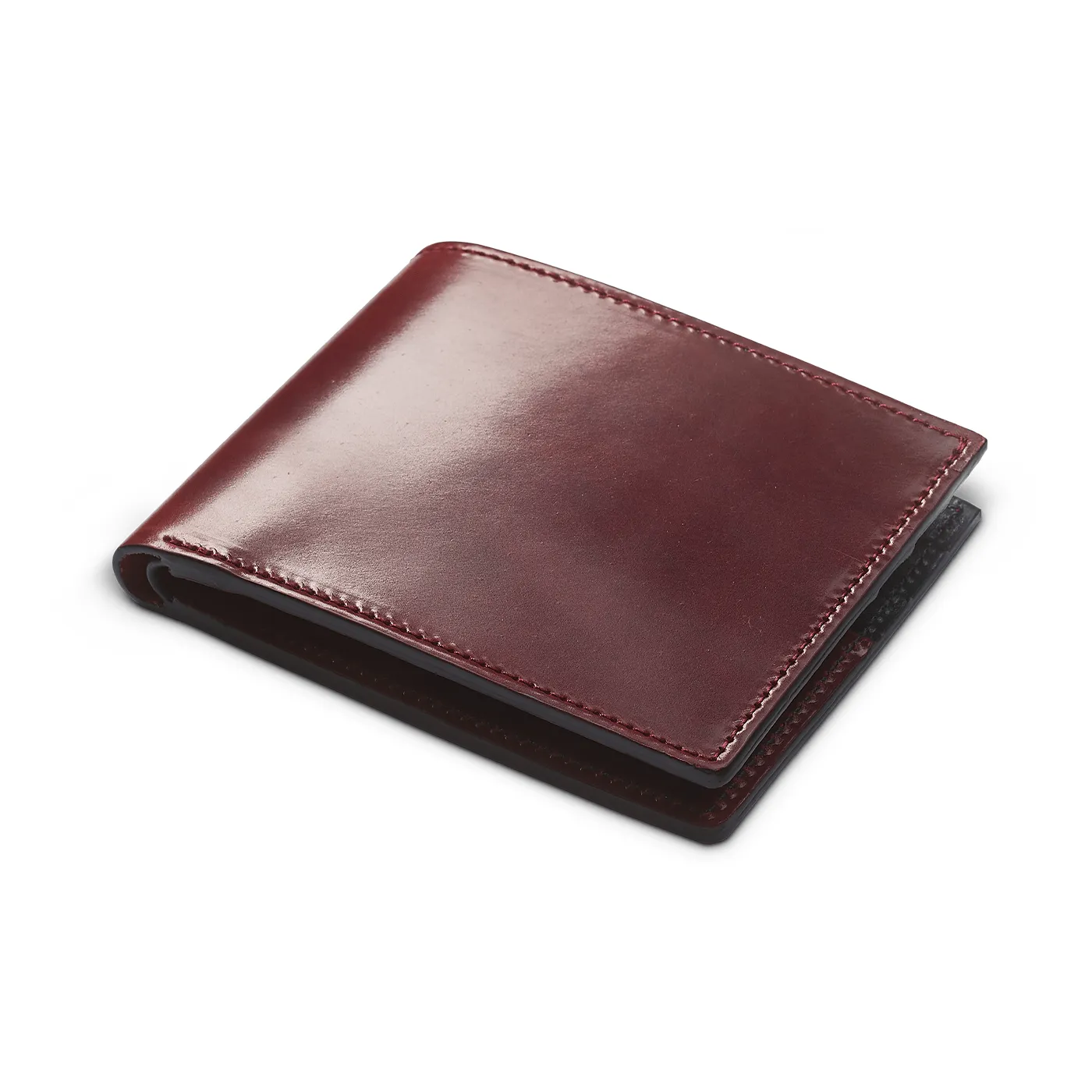 Billfold Wallet Burgundy Cordovan