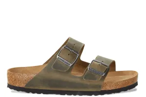 BIRKENSTOCK - ARIZONA - NARROW - OILED LEATHER - SOFT FOOTBED