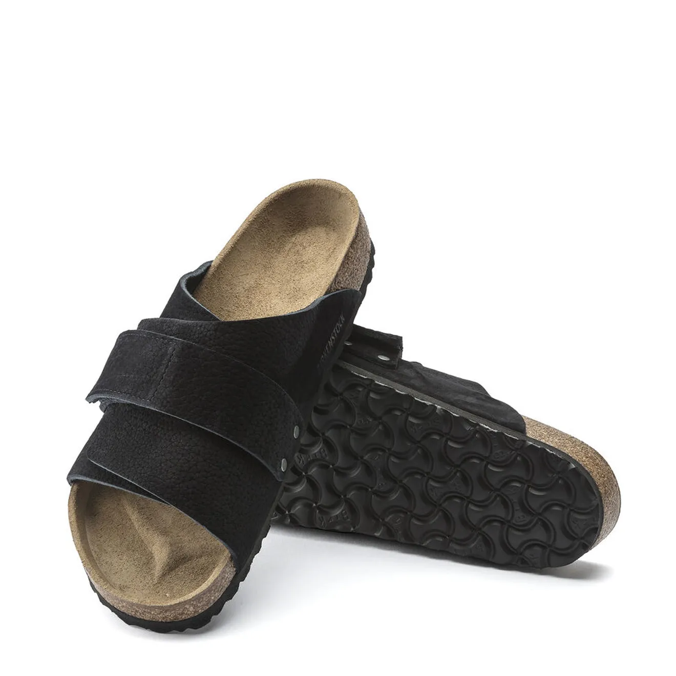 Birkenstock Narrow Kyoto Nubuck Desert Buck Black