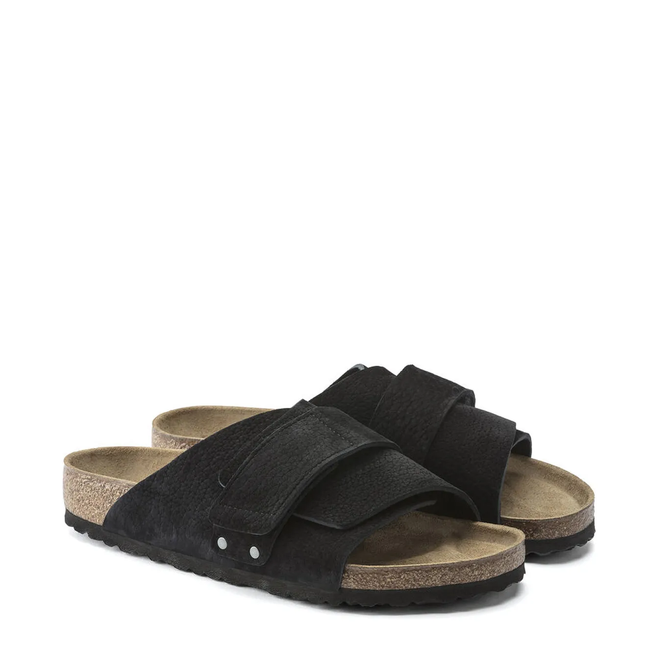 Birkenstock Narrow Kyoto Nubuck Desert Buck Black