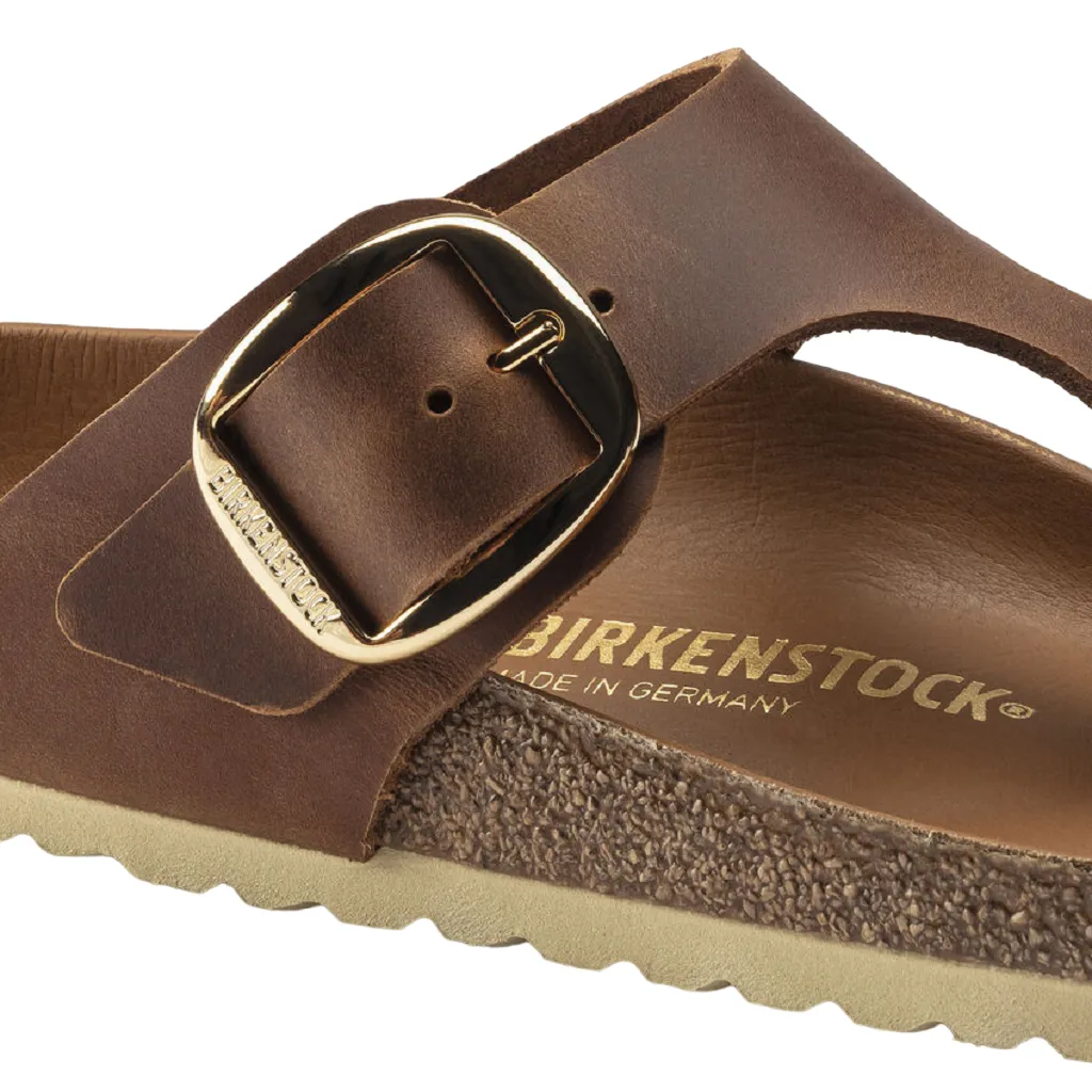 Birkenstock Women's Gizeh Big Buckle Sandal - Oiled Leather