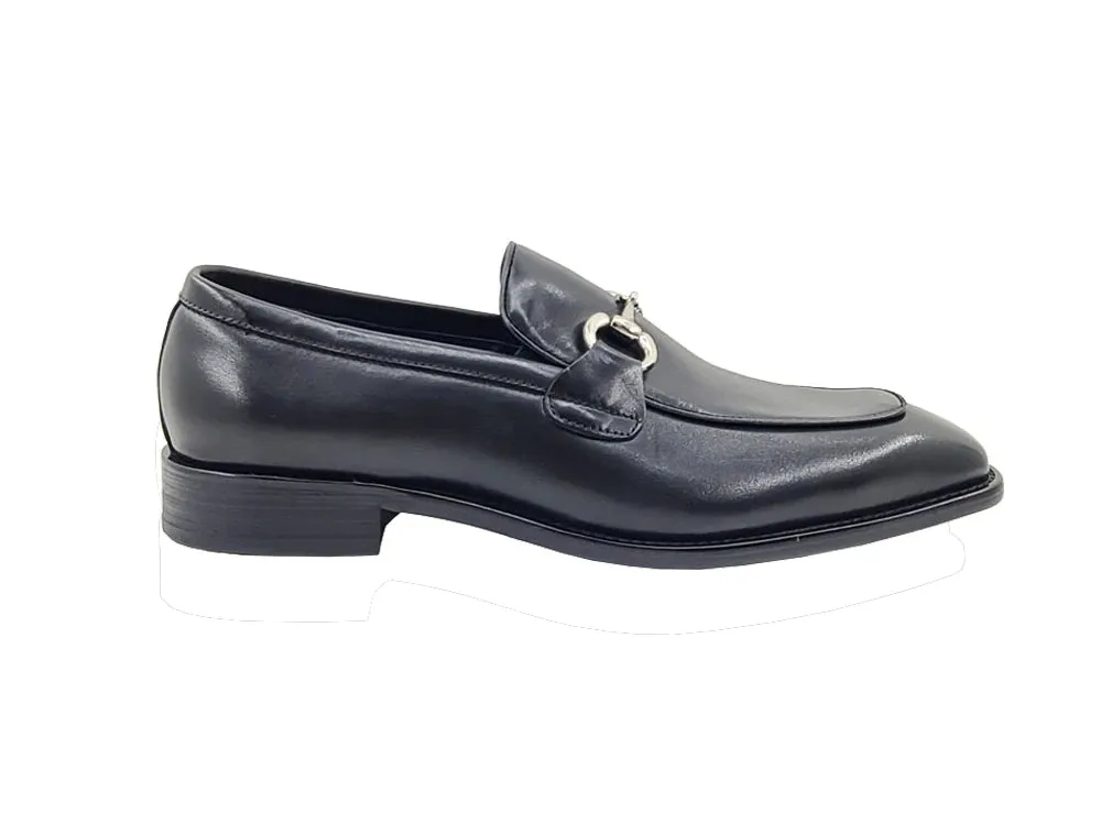 Black Calfskin Loafer