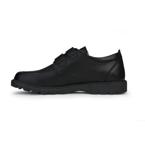 BLACK VELCROS BOYS SCHOOL SHOES