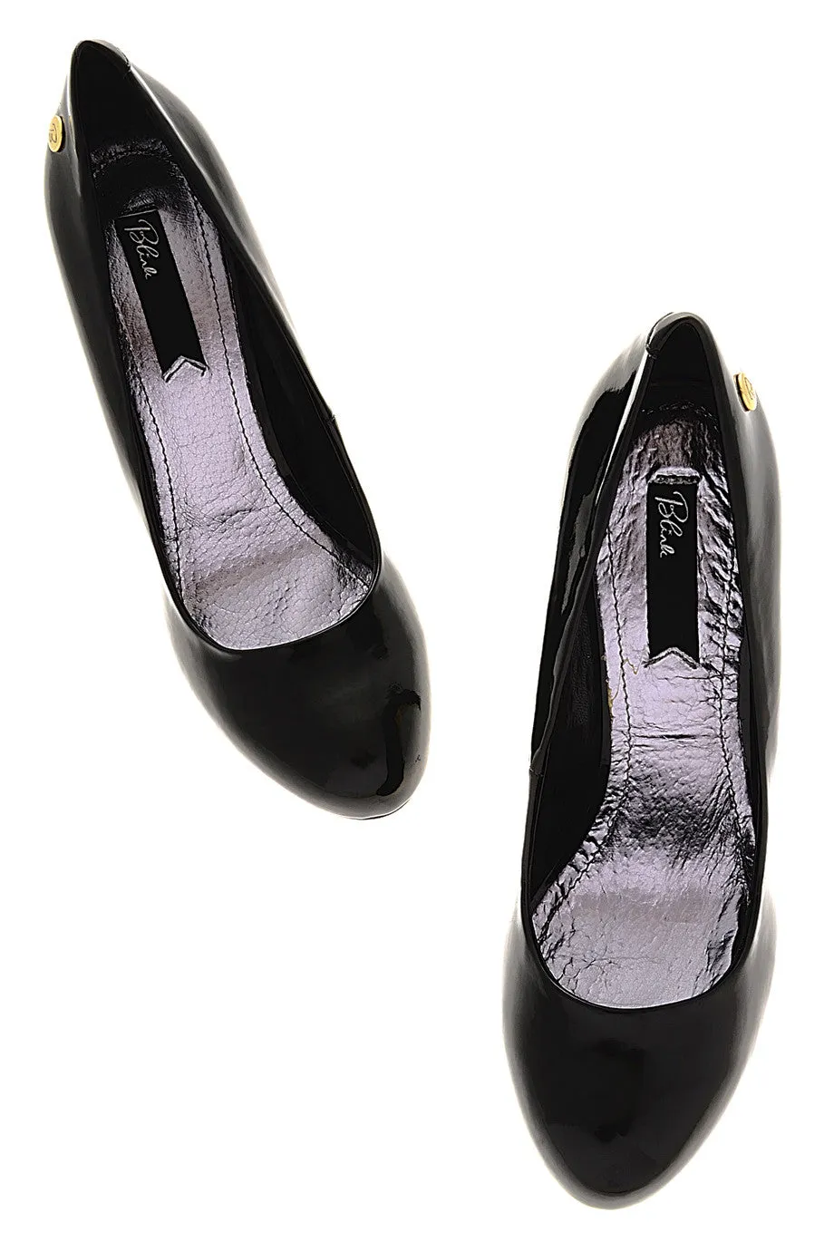 BLINK ALEYSIA Black Patent Pumps