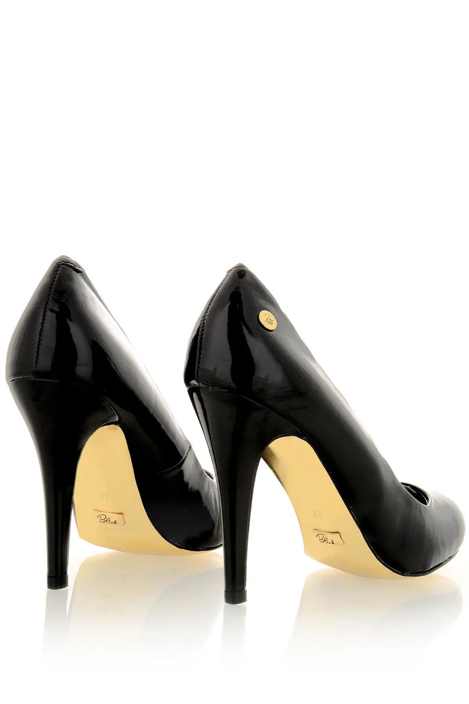 BLINK ALEYSIA Black Patent Pumps