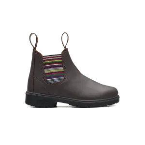 Blundstone 1413 - Kids Brown Striped Elastic