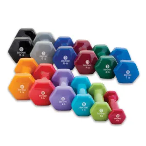 Body Sport Vinyl Dumbbells