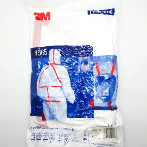 Box of 20 - 3M Disposable Protective Coverall Safety Work Wear 4565-XL