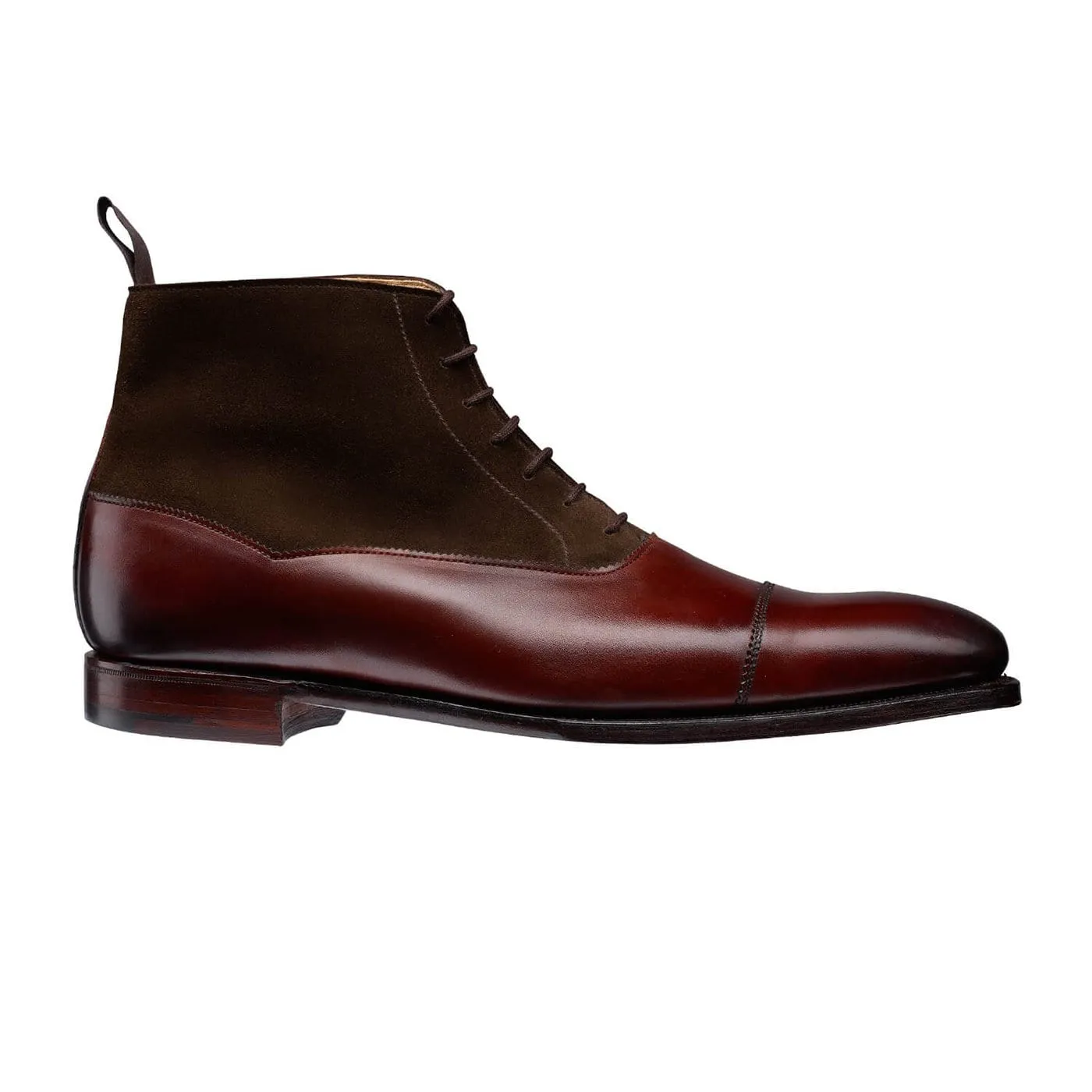 Charlton Chestnut Calf & Dark Brown Suede