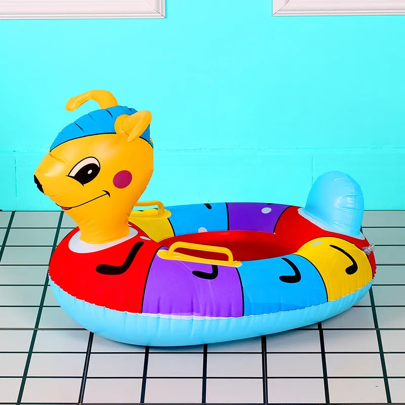 Children's Swimming Ring Seat Ring Thickened Children's Inflatable Swimming Ring