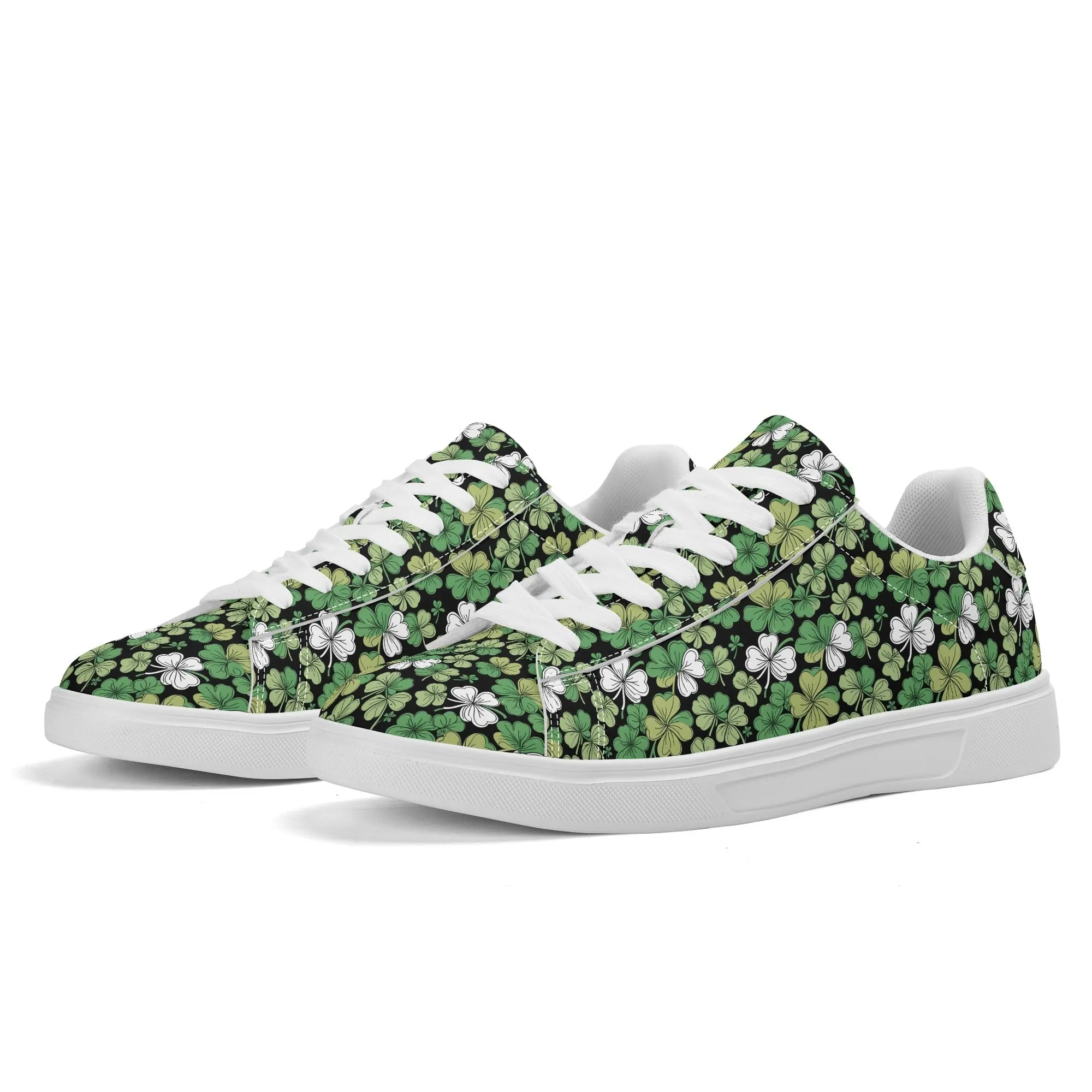 Clover Patch Adult Lightweight Brand Low Top Leather Shoes