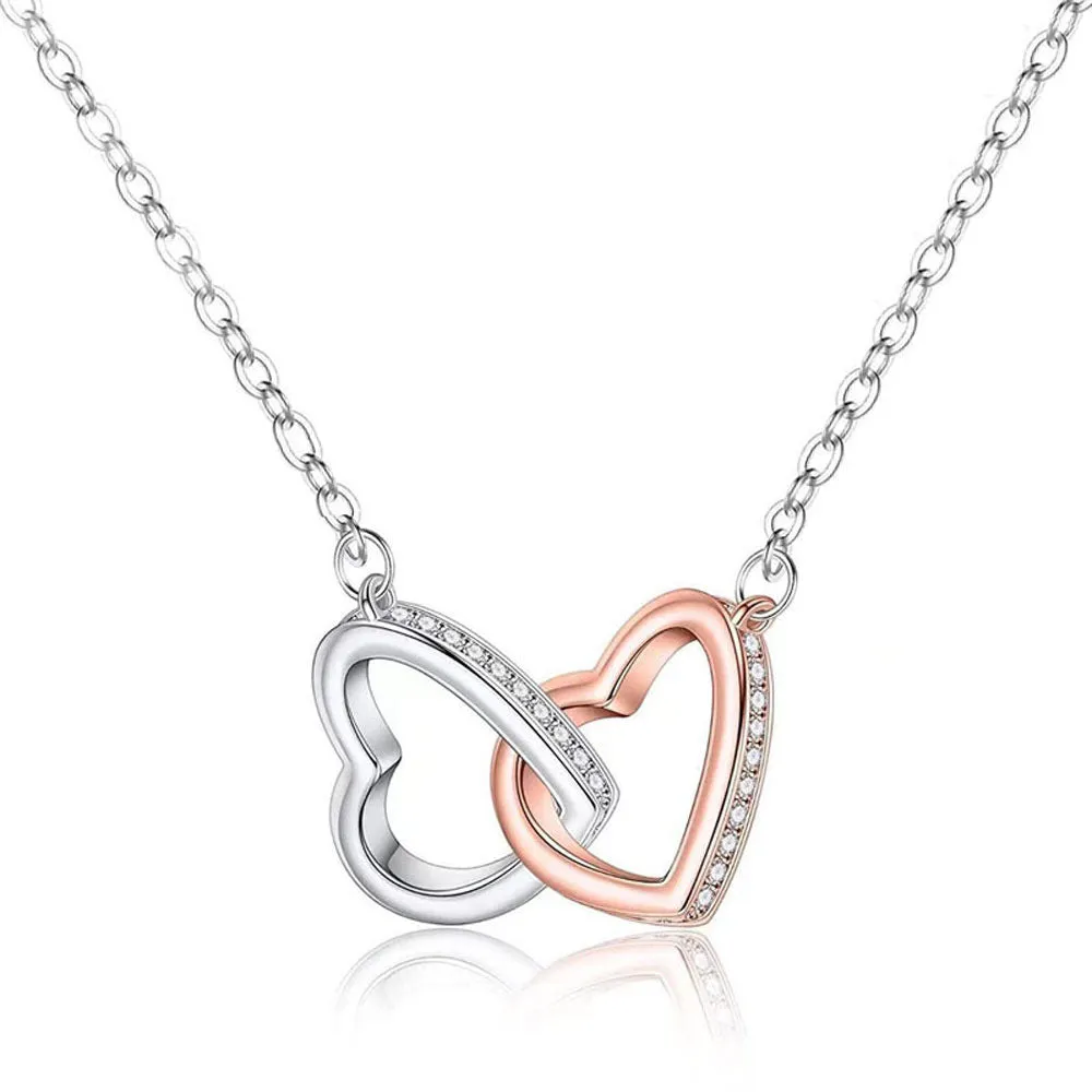 Connected Hearts Necklace