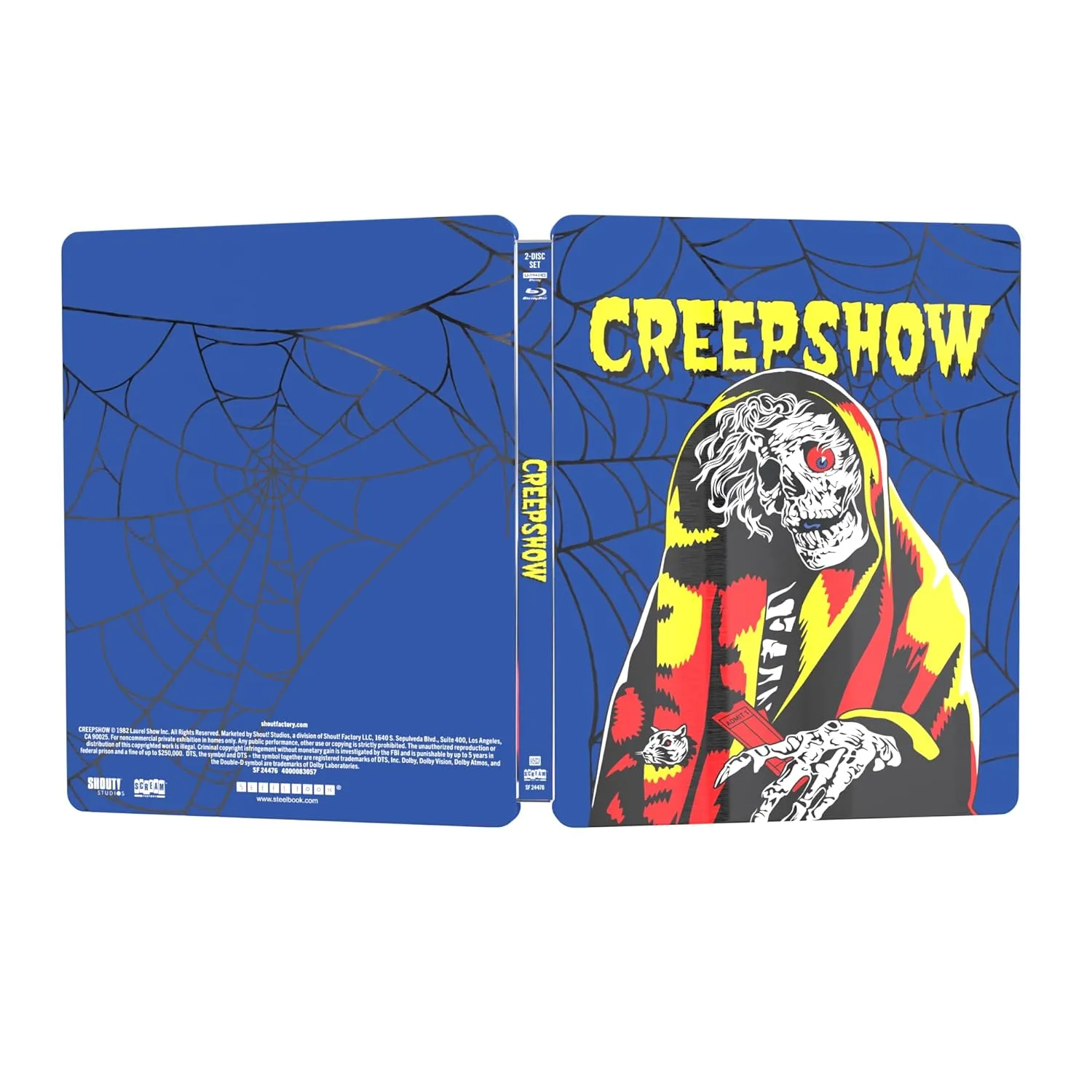 Creepshow (4K UHD, Limited Edition Steelbook)