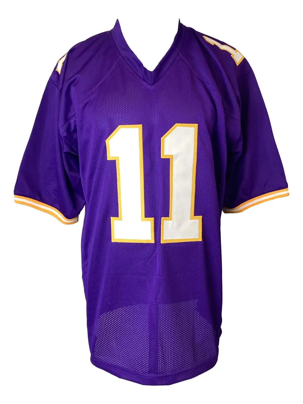 Daunte Culpepper Minnesota Signed Purple Football Jersey JSA ITP