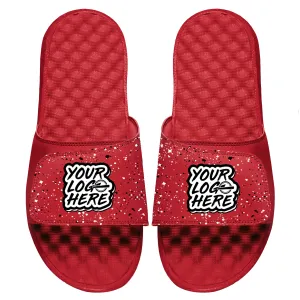 Demo Store Speckle Mantra Red Slides