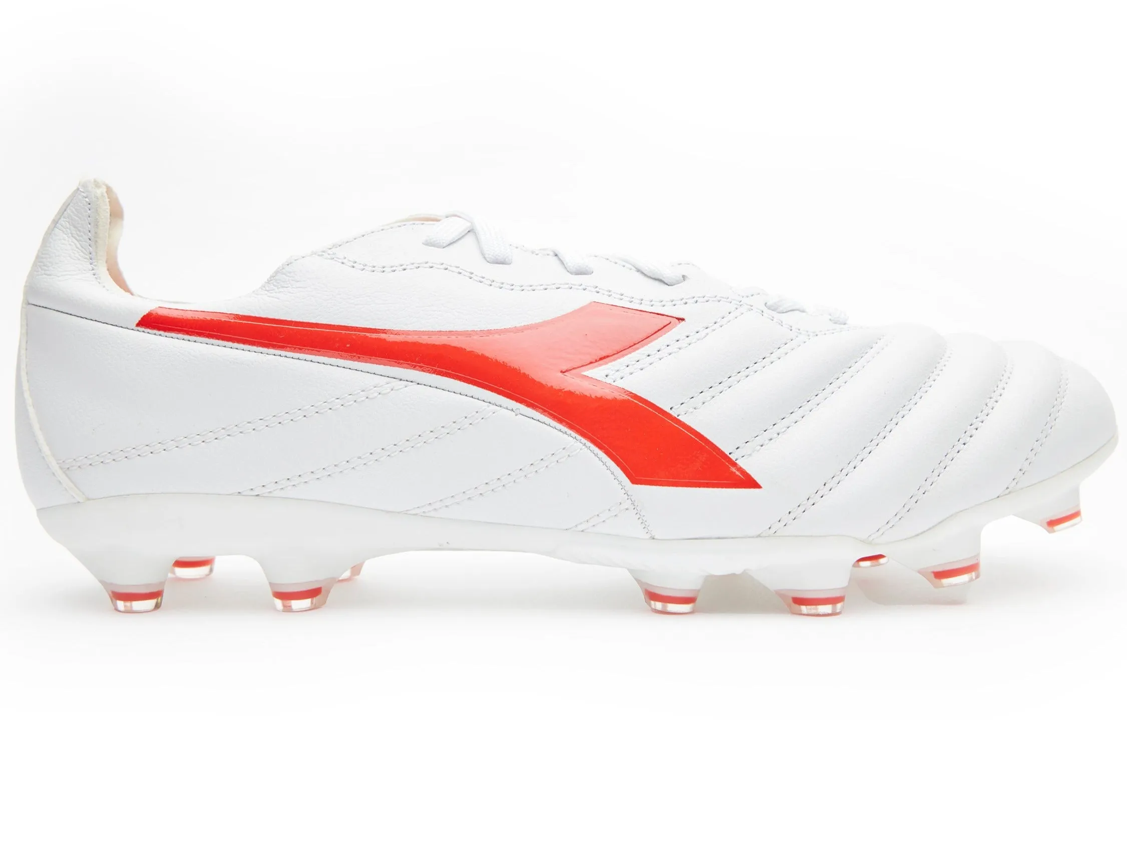 DIADORA BRASIL ELITE 2 LT LP12-WHITE/MILANO RED