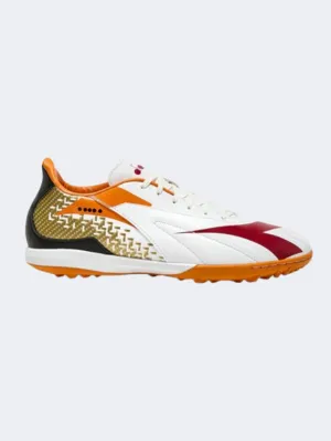 Diadora Maximus Elite R Men Football Shoes White/Pepper/Orange