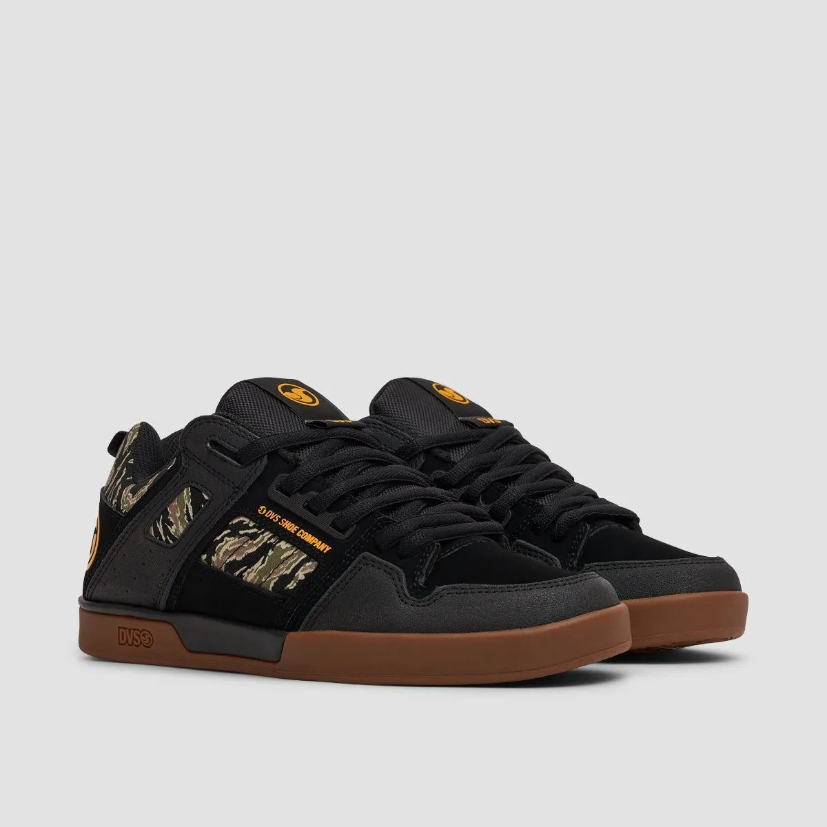 DVS Comanche 2.0  Shoes - Black/Jungle/Camo Nubuck