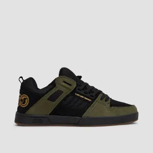 DVS Comanche 2.0  Shoes - Black/Olive/Gold Nubuck