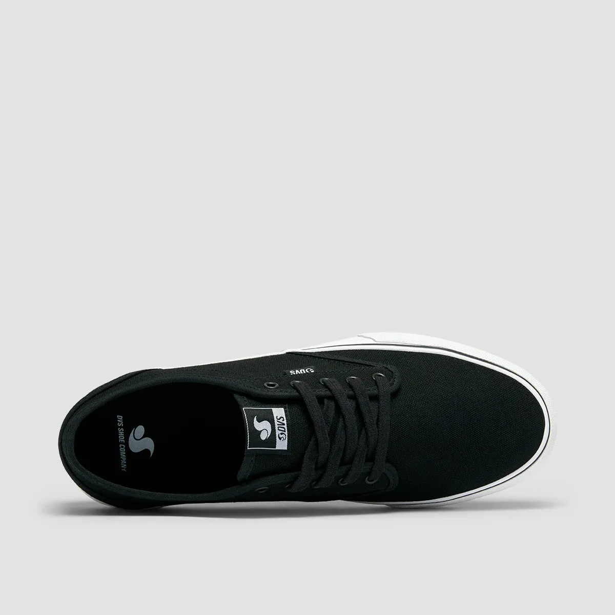 DVS Rico CT Shoes - Black/White Canvas