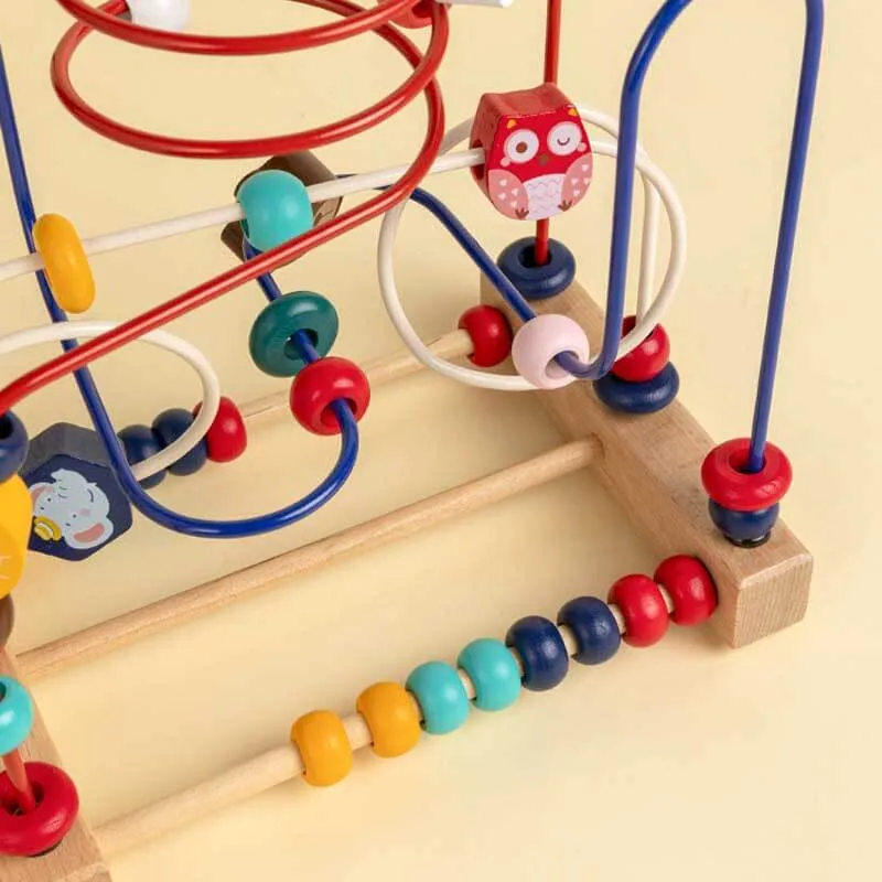 Early Learning String Beads Game