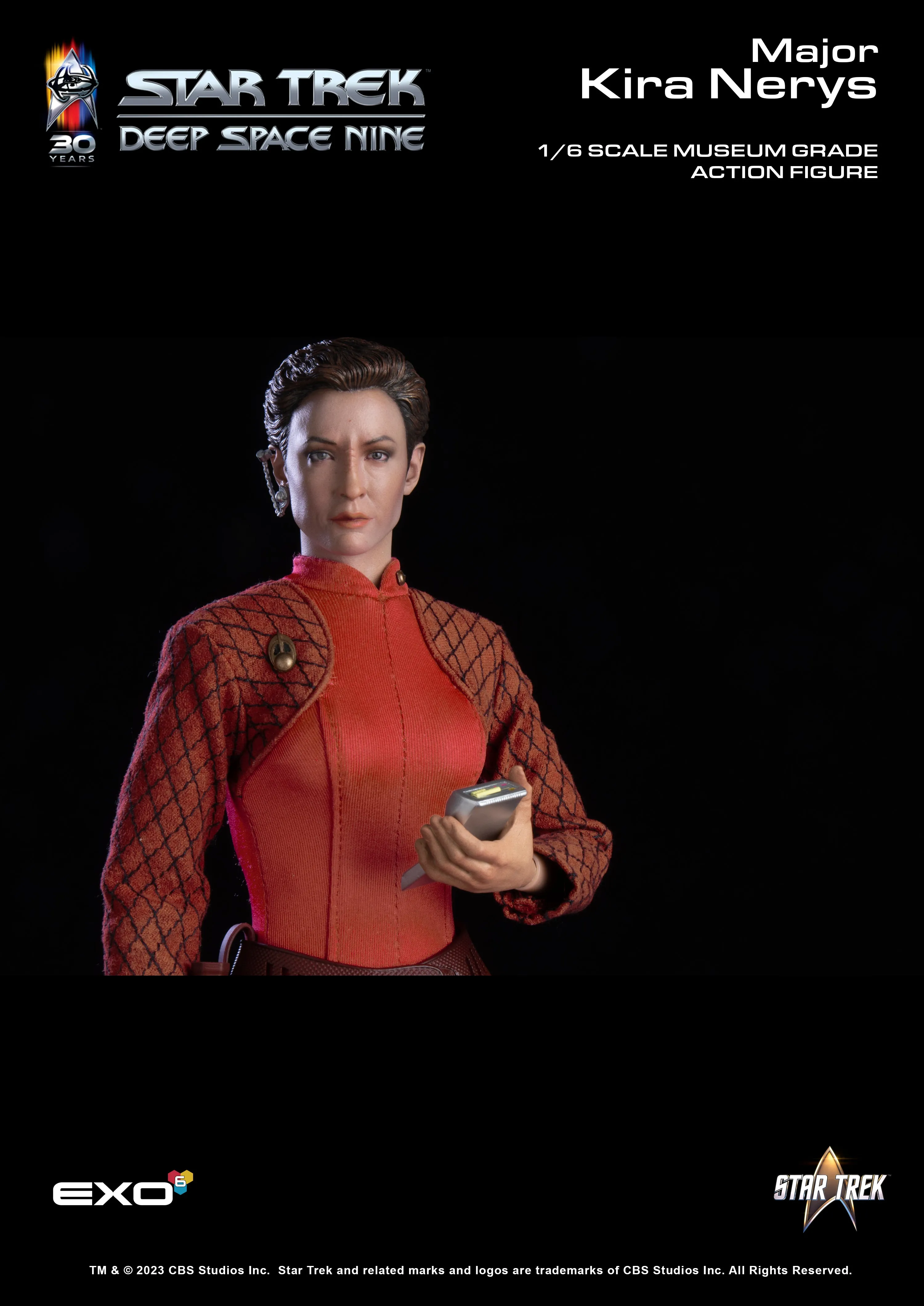 Exo-6 Star Trek: Deep Space Nine Major Kira Nerys 1/6 Scale Figure