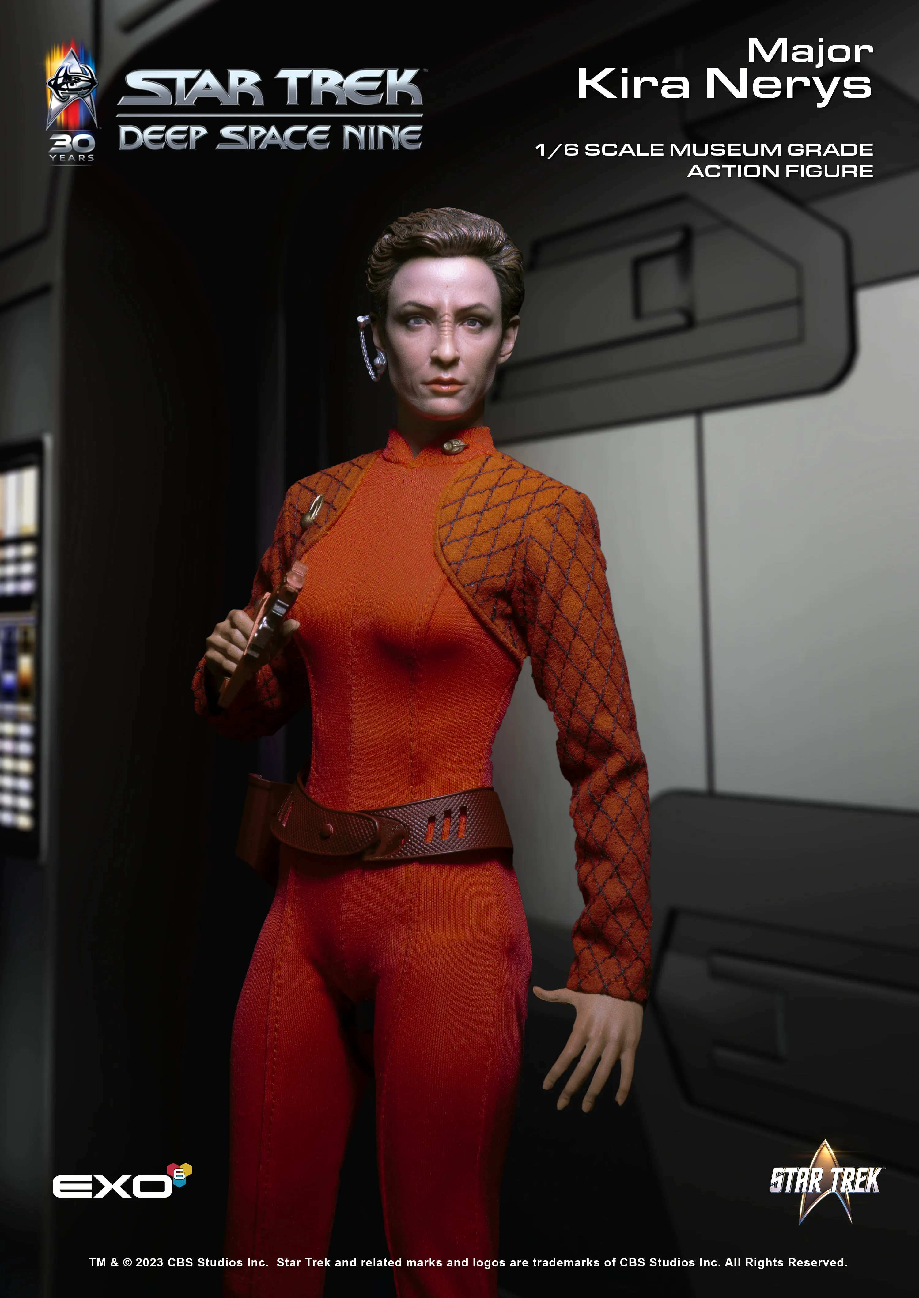 Exo-6 Star Trek: Deep Space Nine Major Kira Nerys 1/6 Scale Figure