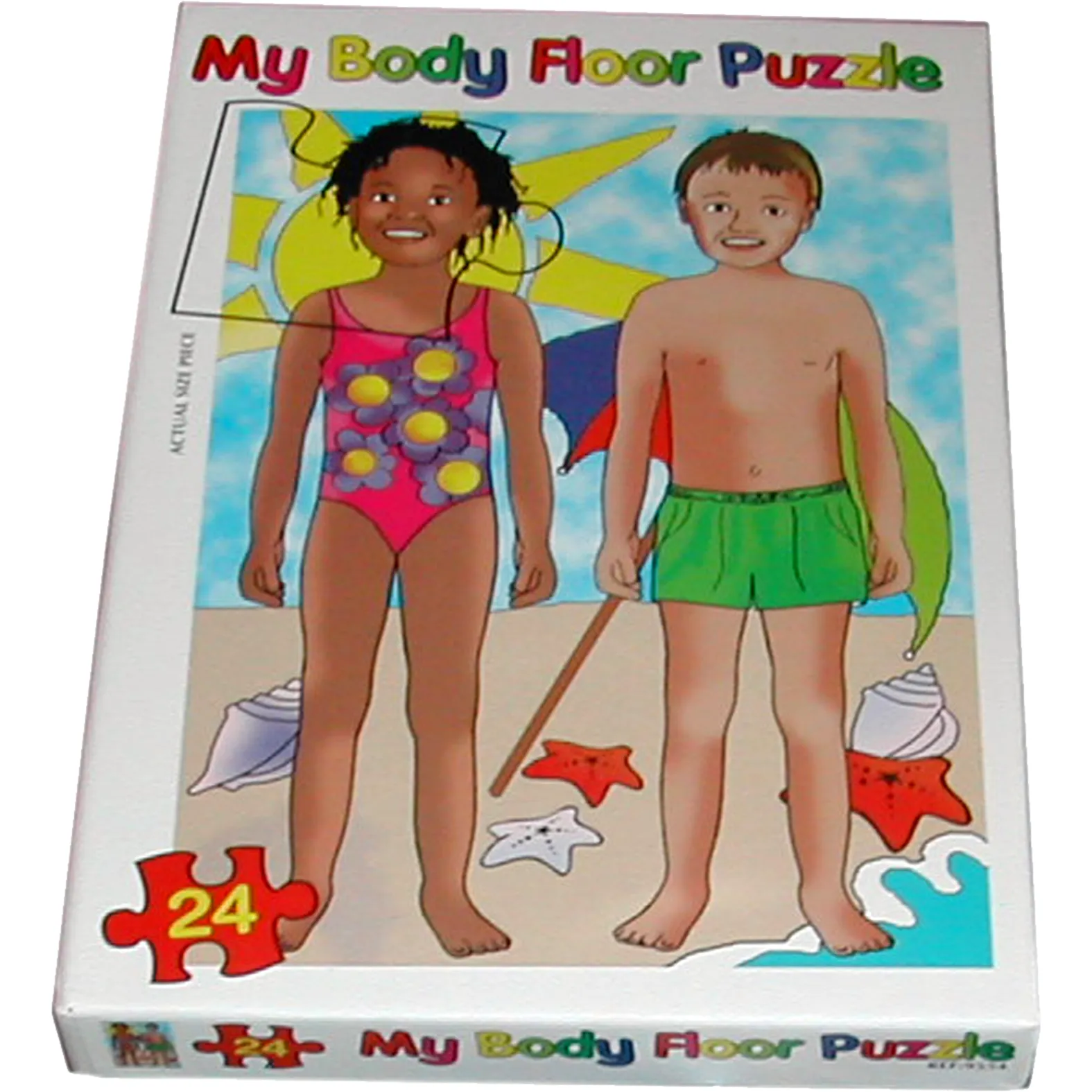 Floor Puzzle: My Body 24pc