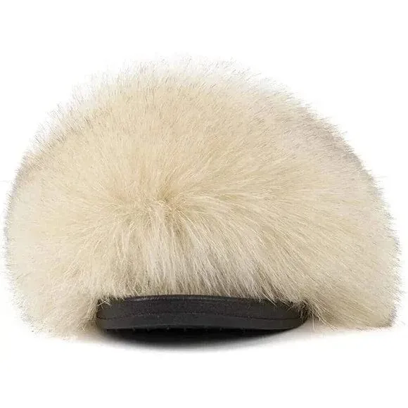 FUNKY MONKEY - Furry Fur Flat Slippers