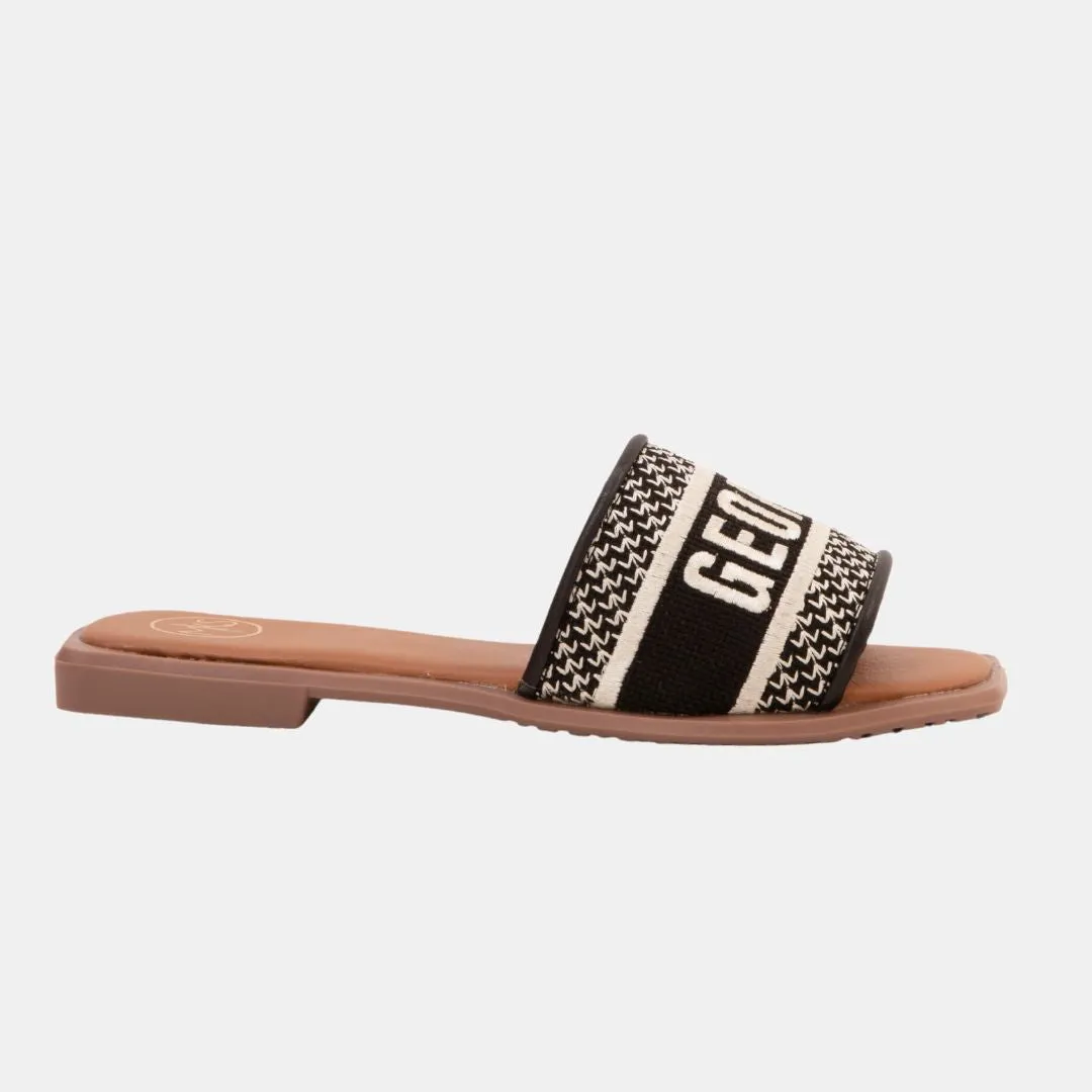 Georgia Game Day Sandal