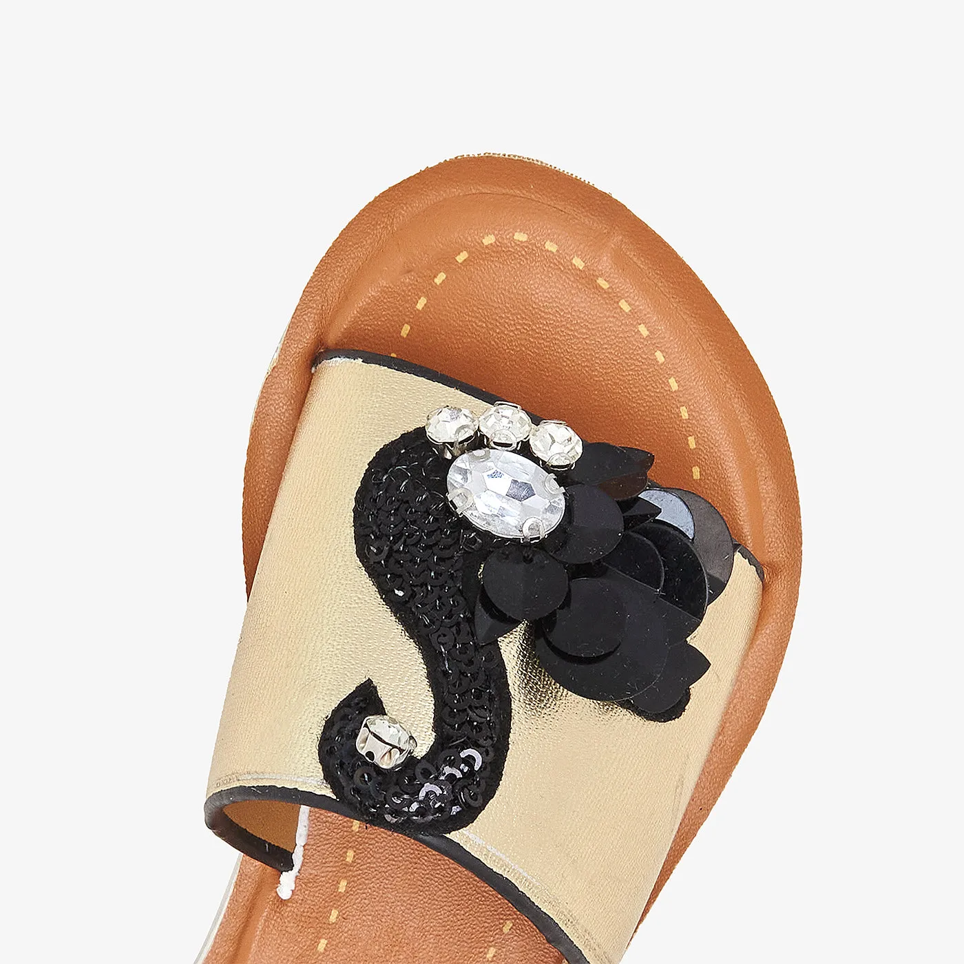 Girls Single Vamp Chappals