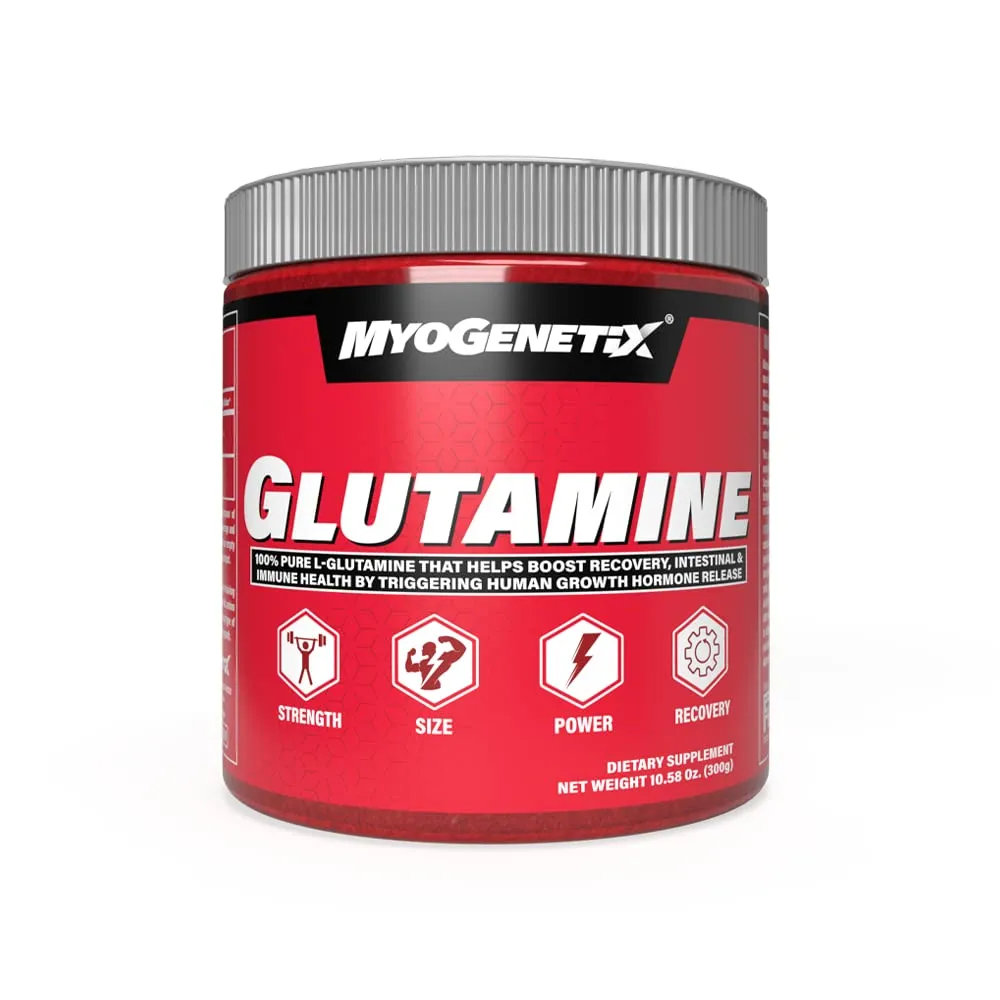 GLUTAMINE | 100% PURE L-GLUTAMINE THAT HELPS BOOST RECOVERY, INTESTINAL & IMMUNE HEALTH | 60 SERVINGS | Powder form Glutamine |