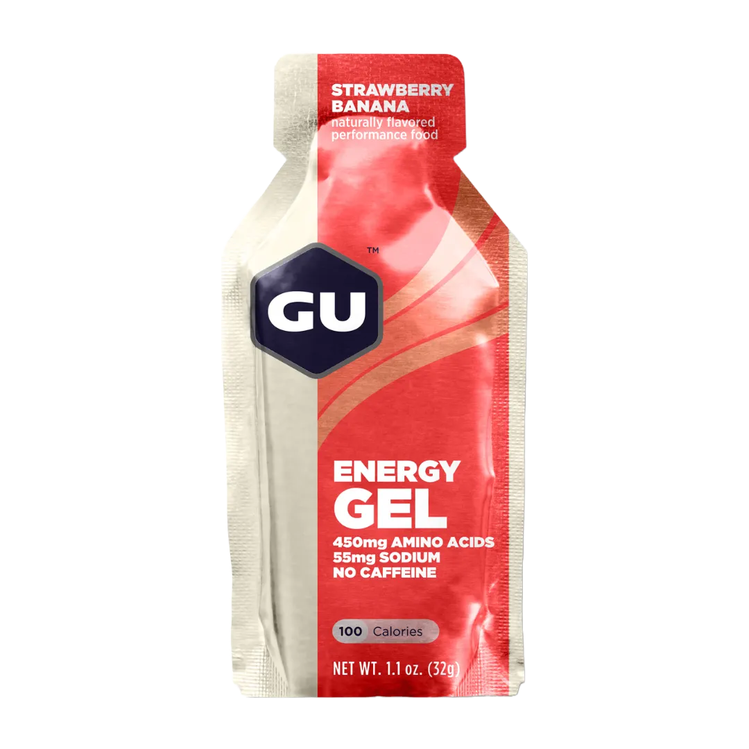 Gu Energy Strawberry Banana (Caffine Free) | 32g