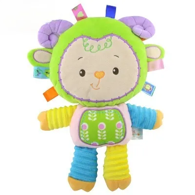 Happy Monkey Baby Toys 1-3 Years Old Plush Comforter Toys