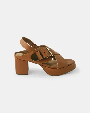 Hart Leather Heel - Tan